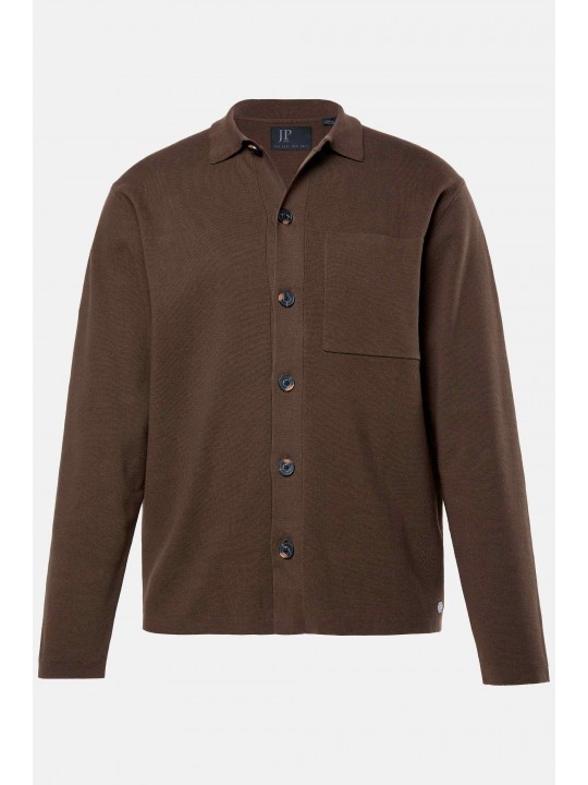 Ζακέτα σε στυλ πουκάμισου με τσέπη στο στήθος, FLEXNAMIC®, JP1880