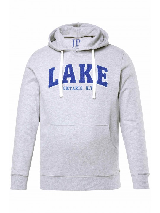 Μπλούζα φούτερ με κέντημα LAKE, JP1880