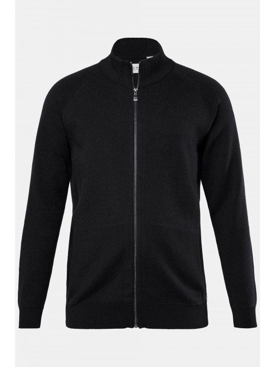 Ζακέτα με ριμπ όρθιο γιακά, JP AWARE