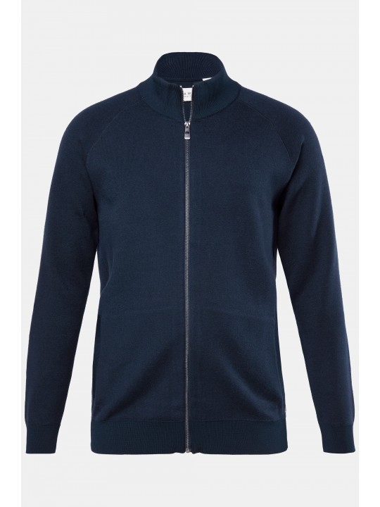 Ζακέτα με ριμπ όρθιο γιακά, JP AWARE