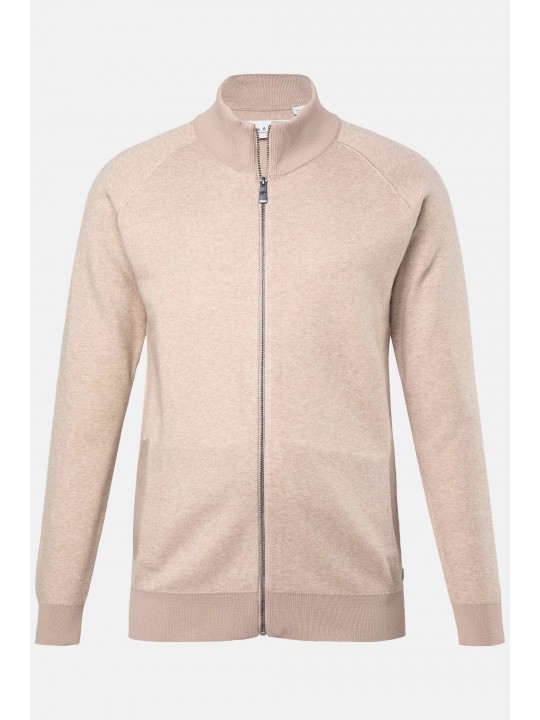 Ζακέτα με ριμπ όρθιο γιακά, JP AWARE