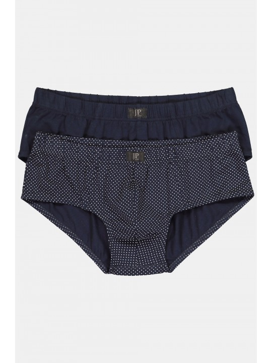 Σλιπ σε συκσευασία 2 τεμαχίων, πουά/μονόχρωμο, JP1880