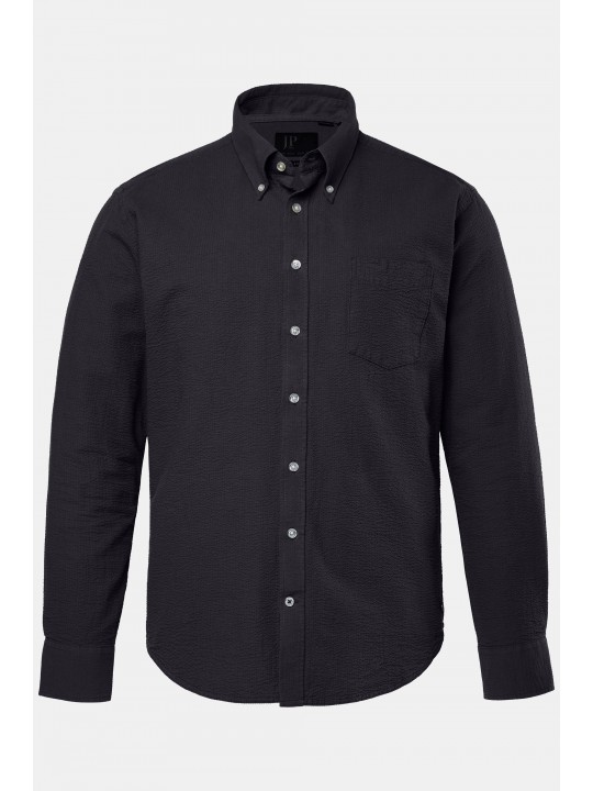 Πουκάμισο seersucker με τσέπη στο στήθος, JP1880