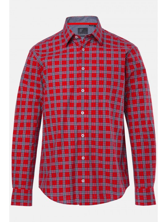 Πουκάμισο καρό με γιακά Kent, JP1880