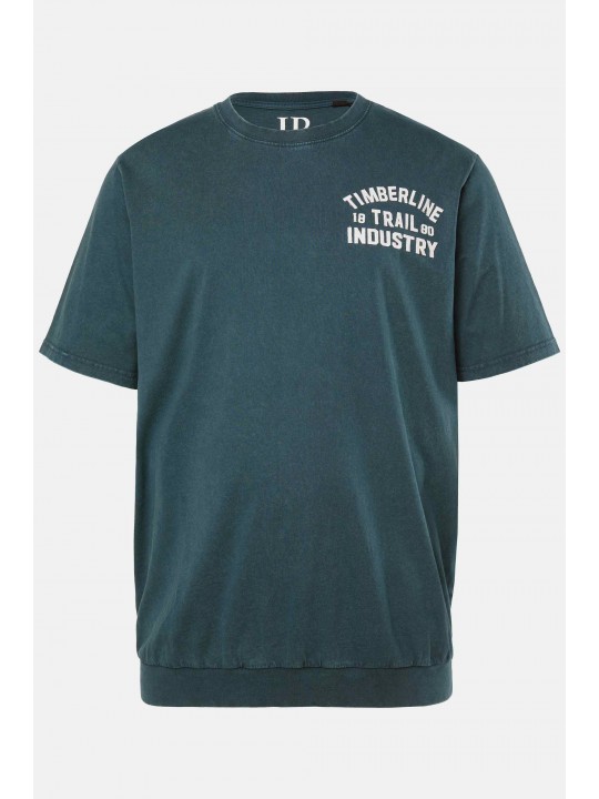 T-shirt με τύπωμα και λάστιχο στο τελείωμα, JP1880