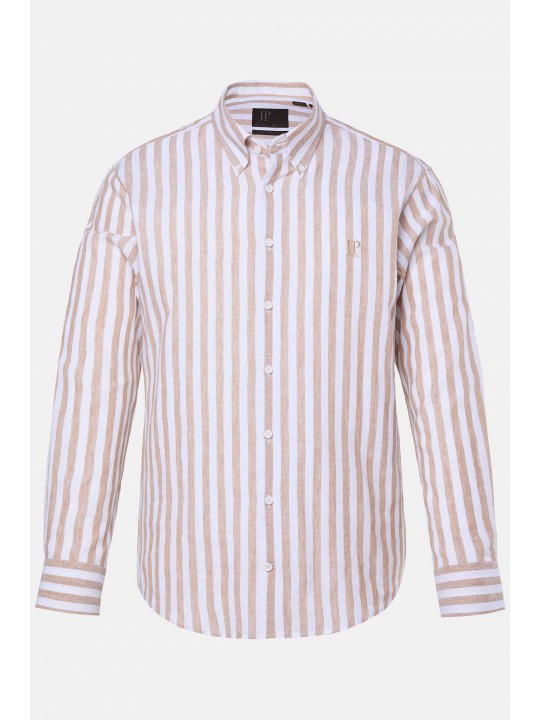 Πουκάμισο ριγέ με κέντημα στο στήθος, JP1880