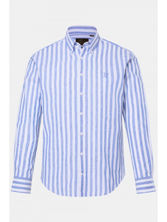 Πουκάμισο ριγέ με κέντημα στο στήθος, JP1880