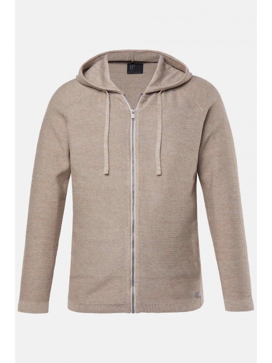 Ζακέτα με κουκούλα και τσέπες, JP1880