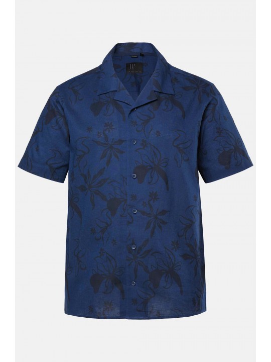 Πουκάμισο, από λινό ύφασμα με μοτίβο, JP1880