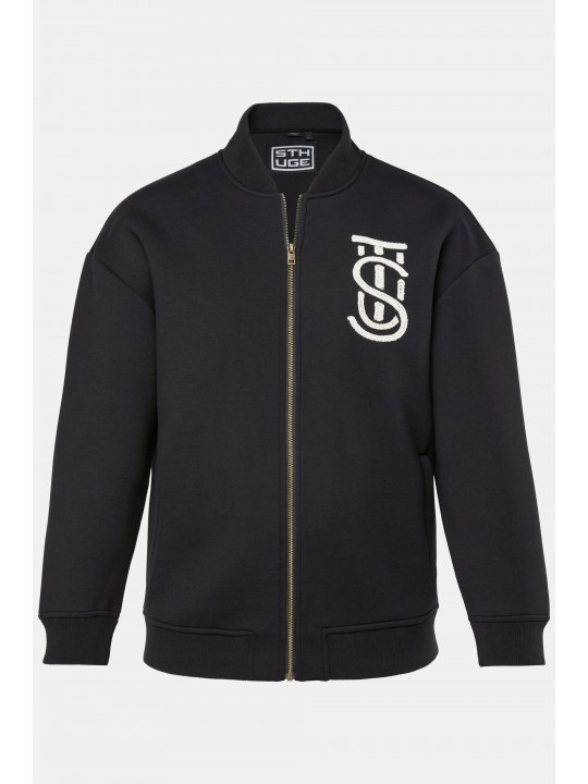 Μπουφάν oversized με φερμουάρ, STHUGE