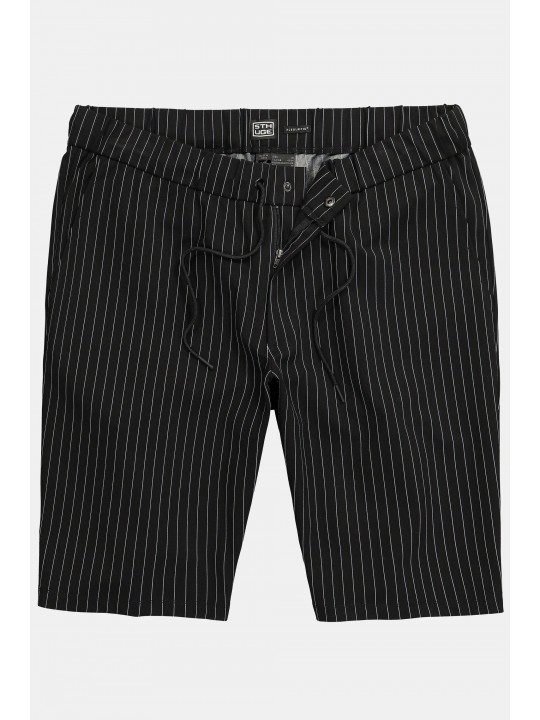 Βερμούδα με χαλαρή εφαρμογή και ρίγες, STHUGE