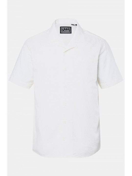 Πουκάμισο κοντομάνικο με ανάγλυφη υφή, STHUGE