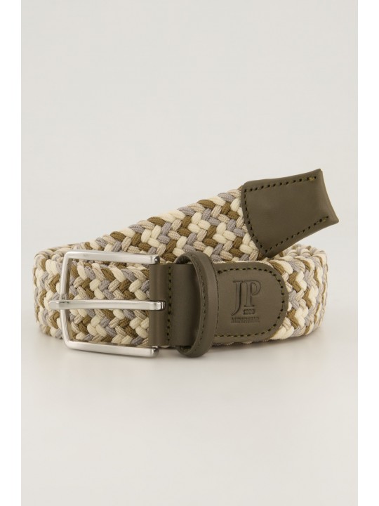 Ζώνη πλεκτή υψηλής ποιότητας με μεταλλική αγκράφα, JP1880