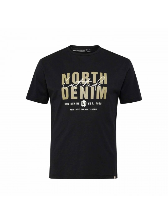 T-shirt με μεγάλο τύπωμα στο μπροστινό μέρος, North Latitude Denim
