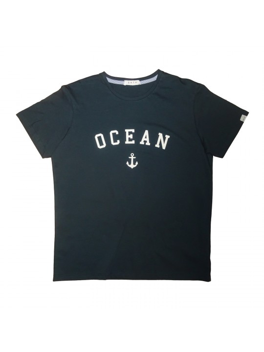 T-SHIRT Κ/Μ ΤΥΠΩΜΑ OCEAN AND ANCHOR