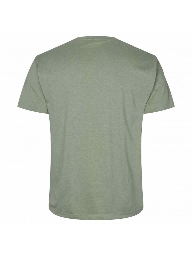 T-shirt με πολύχρωμο τύπωμα στο στήθος North 56°4