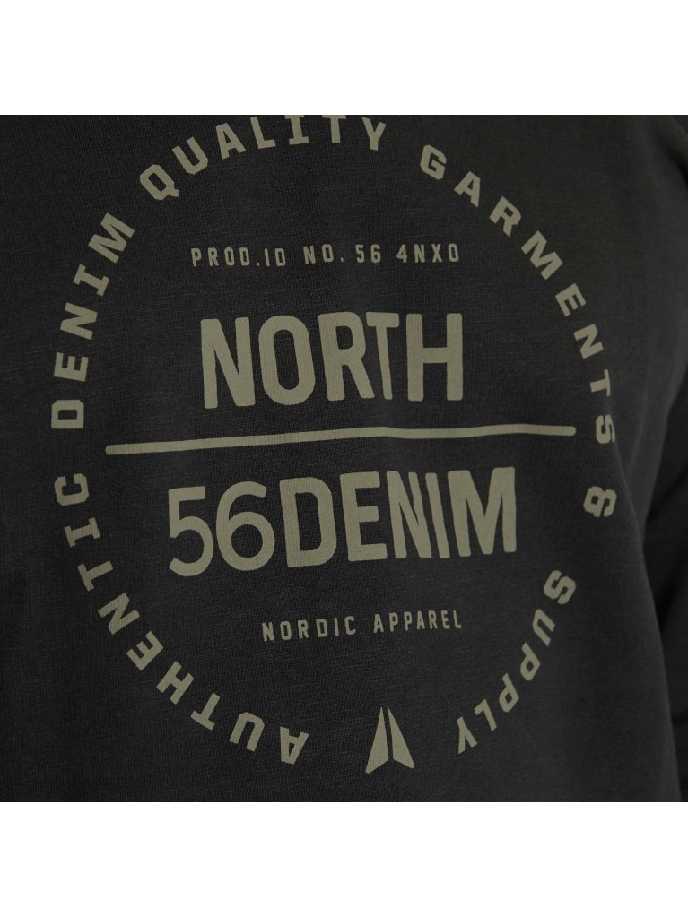 Μπλούζα φούτερ με τύπωμα North 56denim