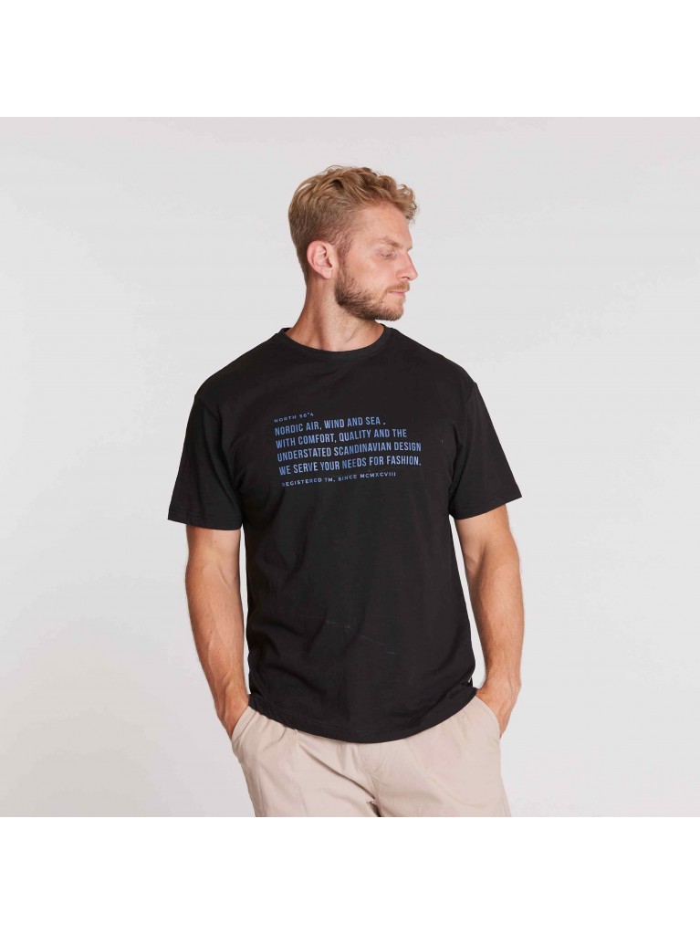 Μπλούζα κ/μ t-shirt με τύπωμα  North 56°4