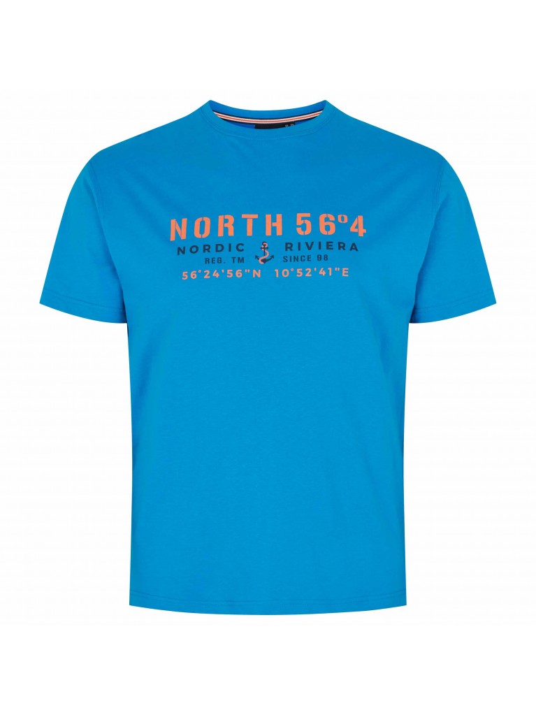 T-shirt με μεγάλο τύπωμα μπροστά, North 56°4