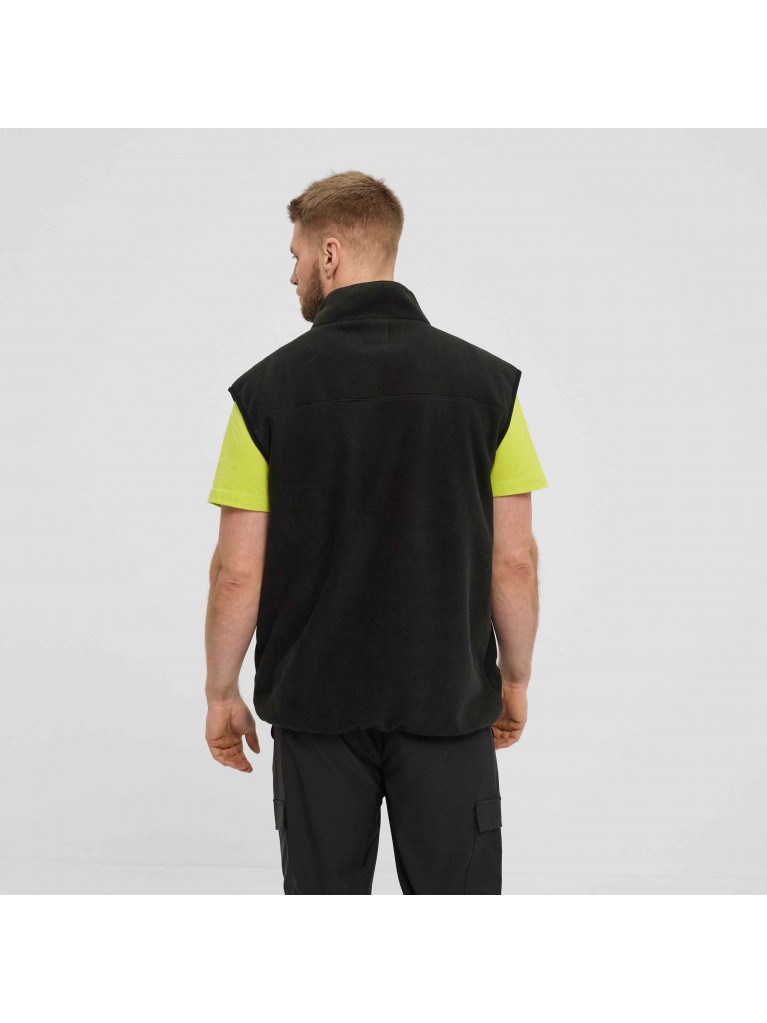 Γιλέκο fleece με φερμουάρ και τύπωμα στο στήθος, North 56°4 Sport