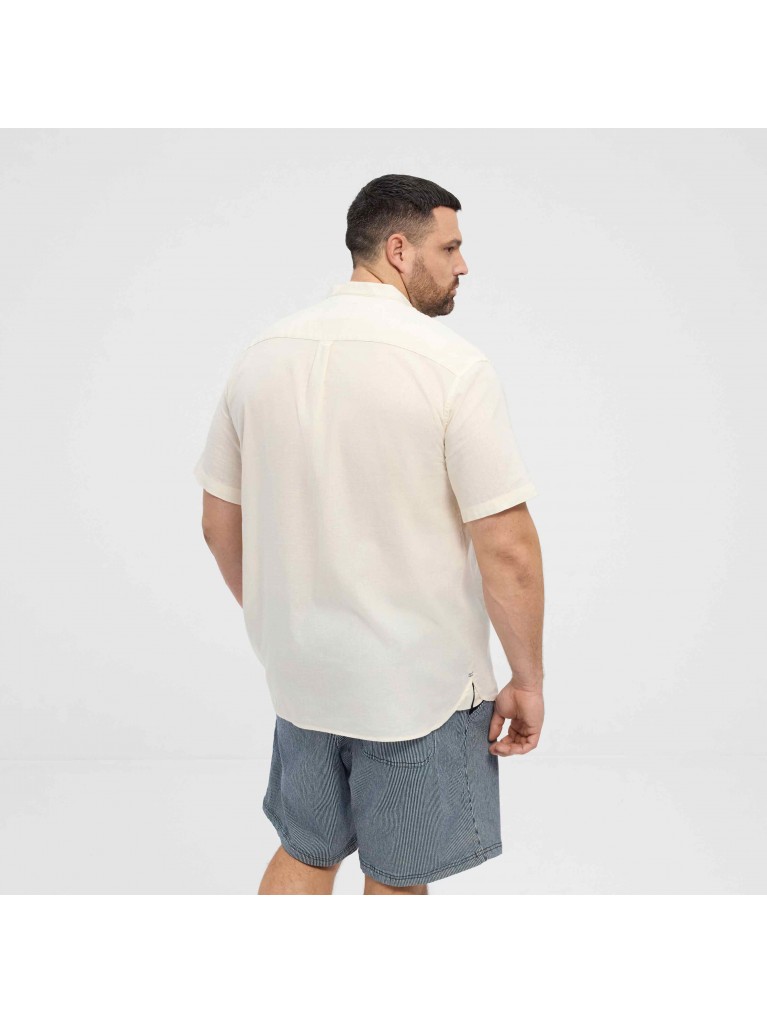 Πουκάμισο κοντομάνικο με τσέπη στο στήθος και γιακά μάο, North Latitude