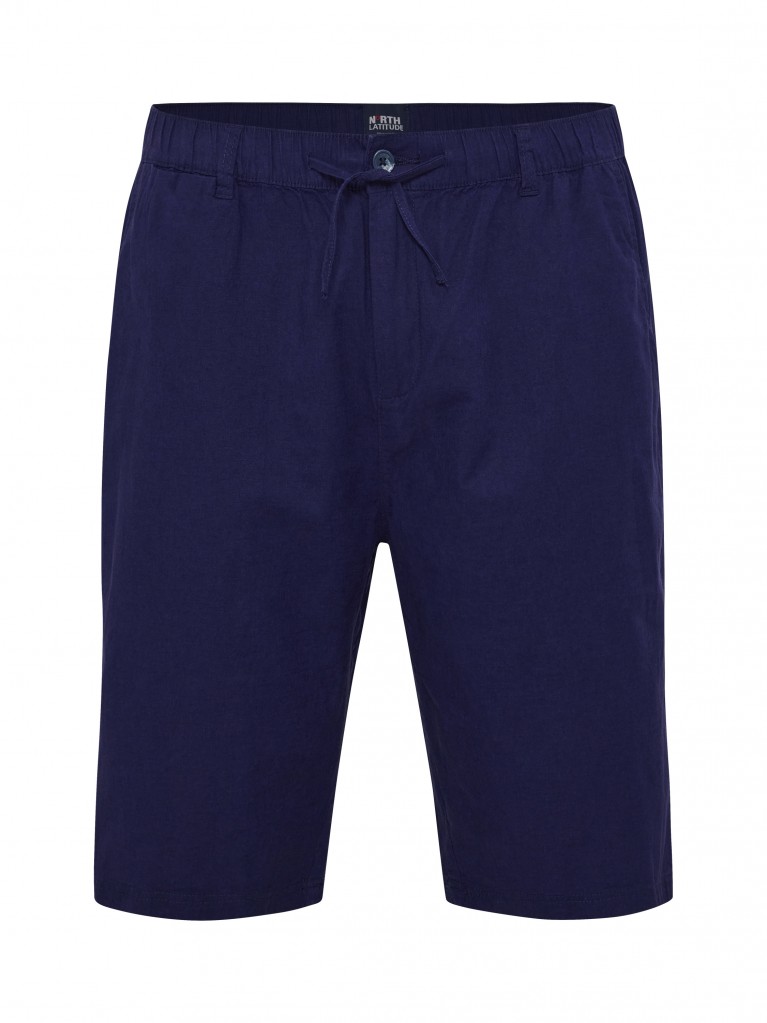 Λινή βερμούδα Casual από ελαστικό ύφασμα, North Latitude