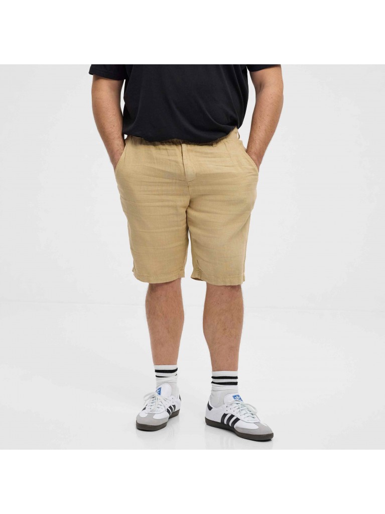 Λινή βερμούδα Casual από ελαστικό ύφασμα, North Latitude