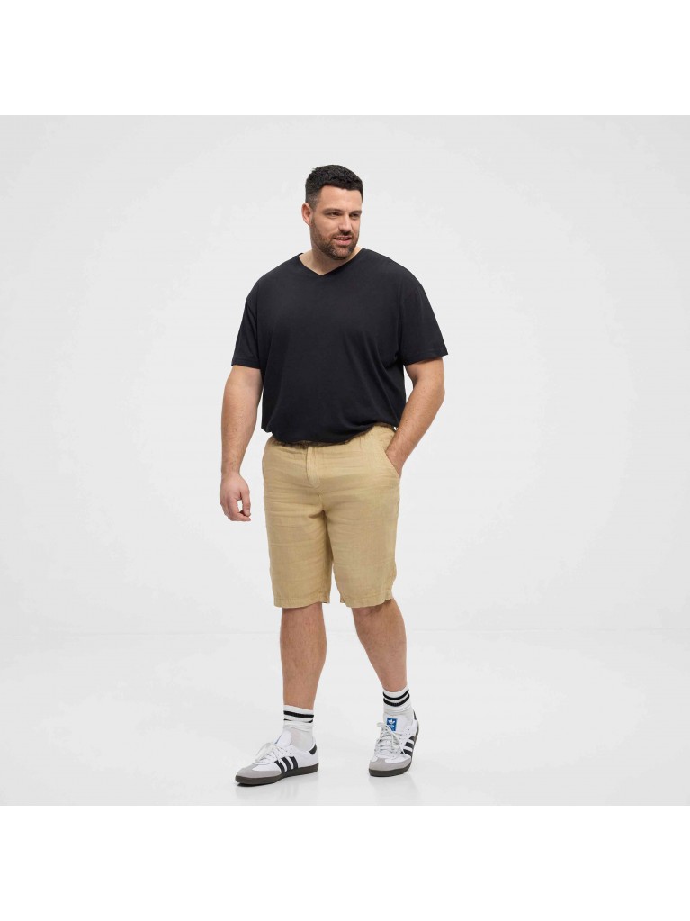 Λινή βερμούδα Casual από ελαστικό ύφασμα, North Latitude