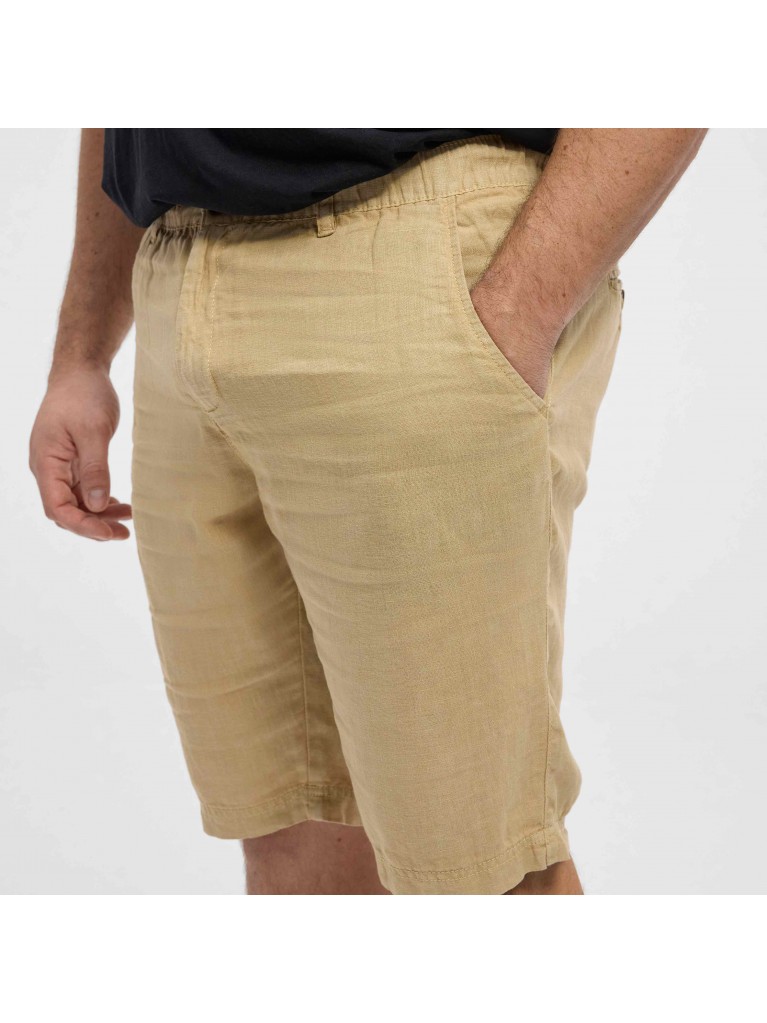 Λινή βερμούδα Casual από ελαστικό ύφασμα, North Latitude