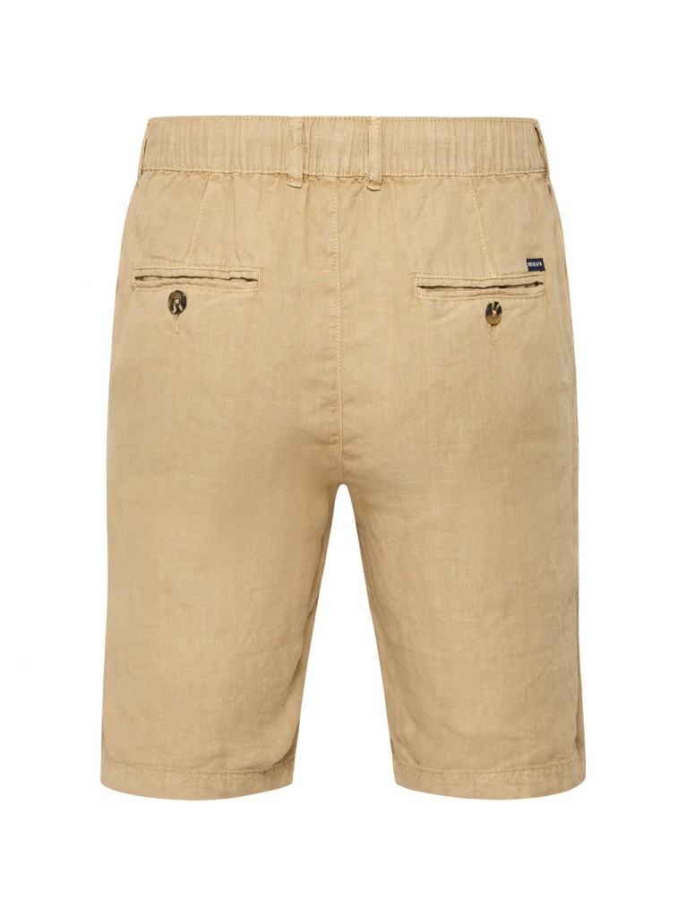 Λινή βερμούδα Casual από ελαστικό ύφασμα, North Latitude