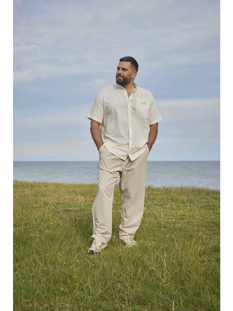 Παντελόνι casual ελαστικό, με λάστιχο και κορδόνι στη μέση, North Latitude