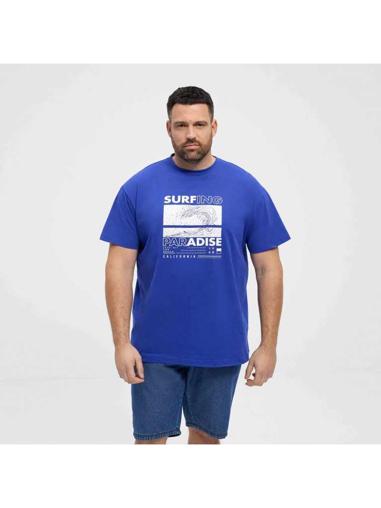 T-Shirt με μεγάλο τύπωμα Surf μπροστά, North Latitude Denim