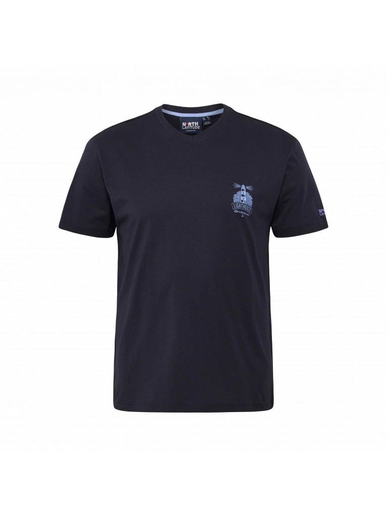 T-Shirt με διακριτικό τύπωμα στο στήθος, North Latitude