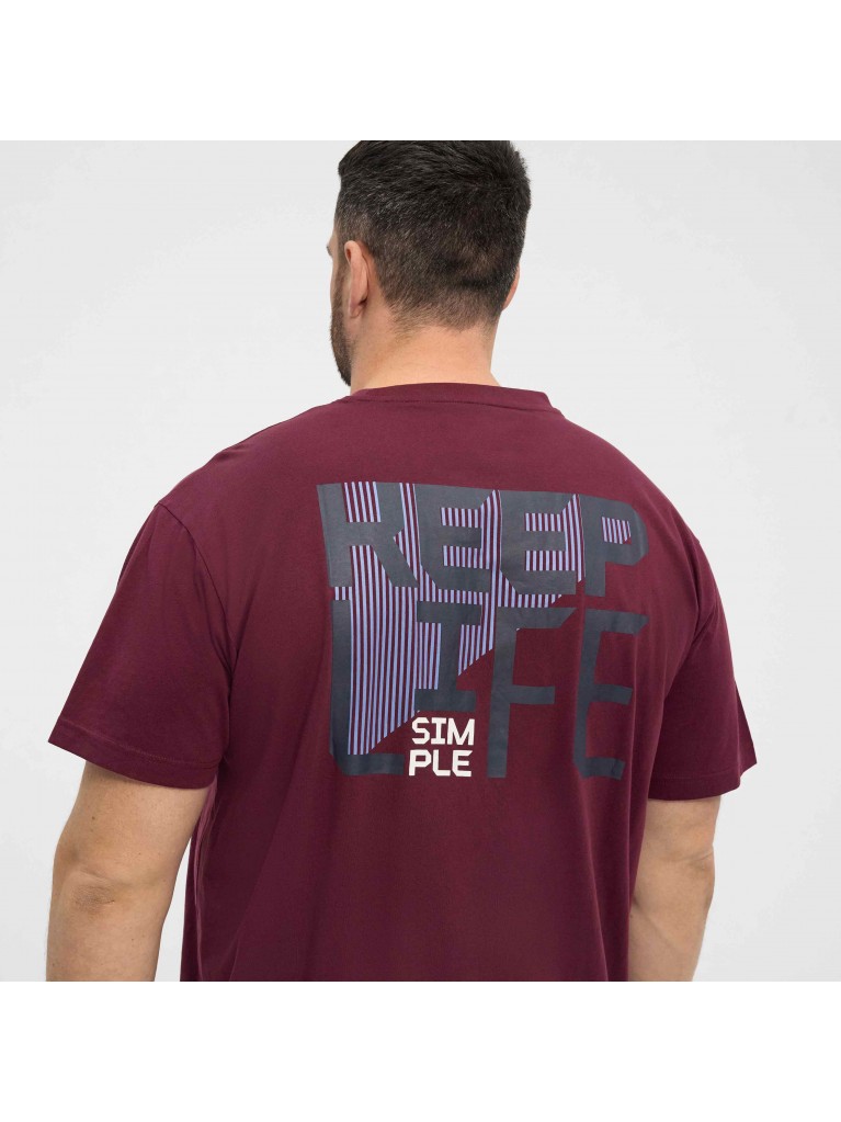 T-Shirt με μεγάλο τύπωμα πίσω, North Latitude