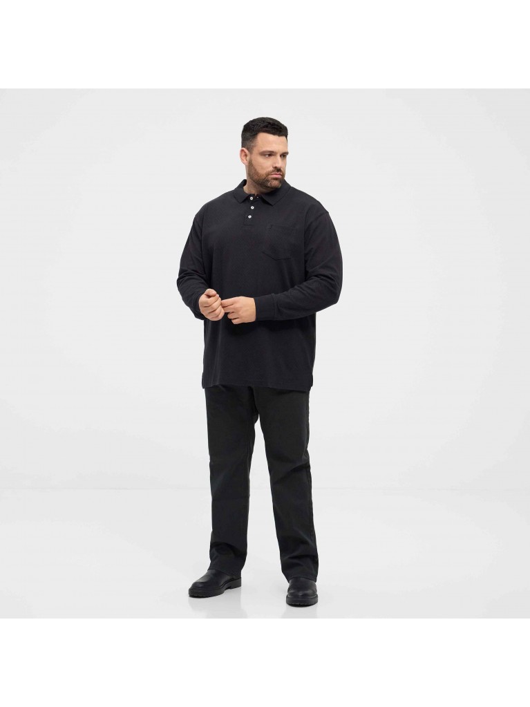 Μπλούζα polo με ιδιαίτερη πλέξη και μακριά μανίκια, North Latitude