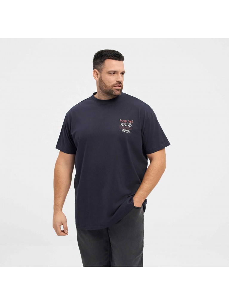 T-Shirt με μικρό τύπωμα Tokyo στο στήθος, North Latitude Denim
