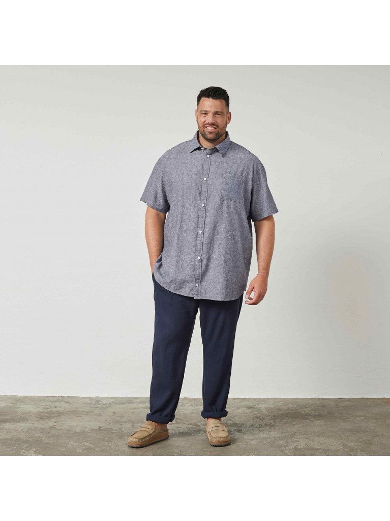 Πουκάμισο λινό με κοντά μανίκια, North Latitude