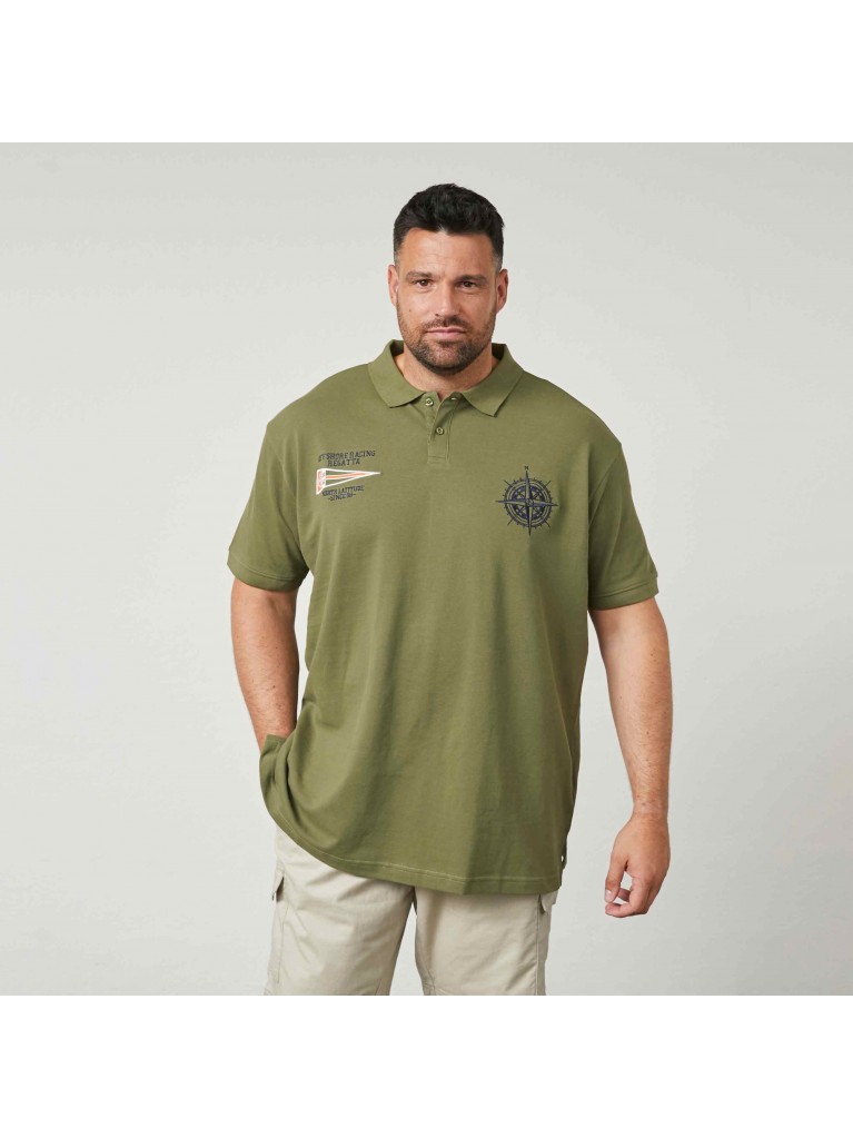 Μπλούζα polo πικέ με κέντημα στο στήθος, North Latitude