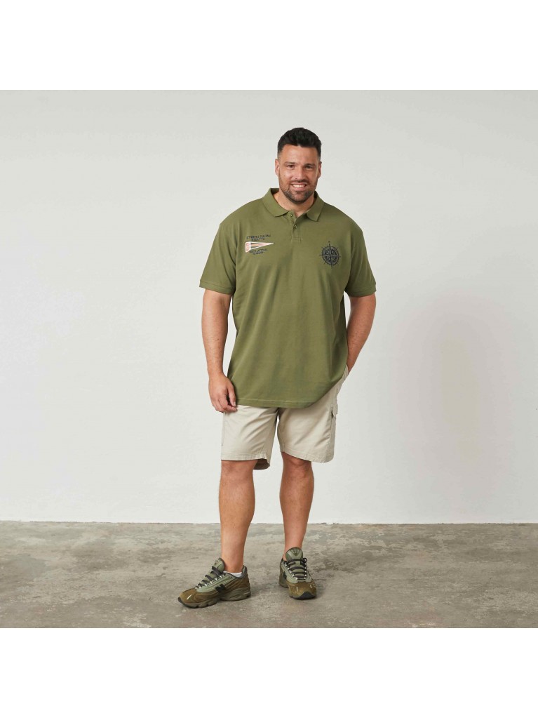 Μπλούζα polo πικέ με κέντημα στο στήθος, North Latitude