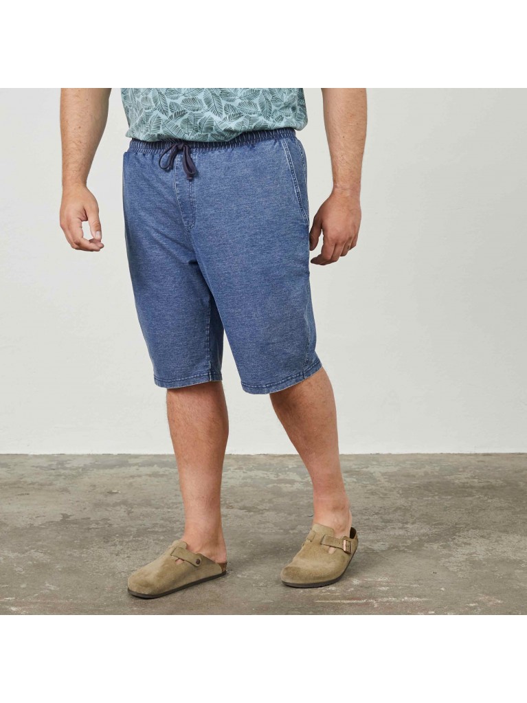 Βερμούδα τζιν με ελαστική μέση, North Latitude Denim