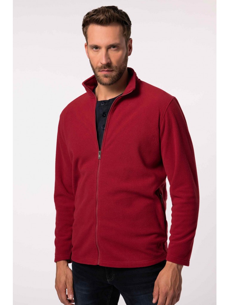Ζακέτα fleece με όρθιο γιακά, με τσέπες με φερμουάρ, JP1880