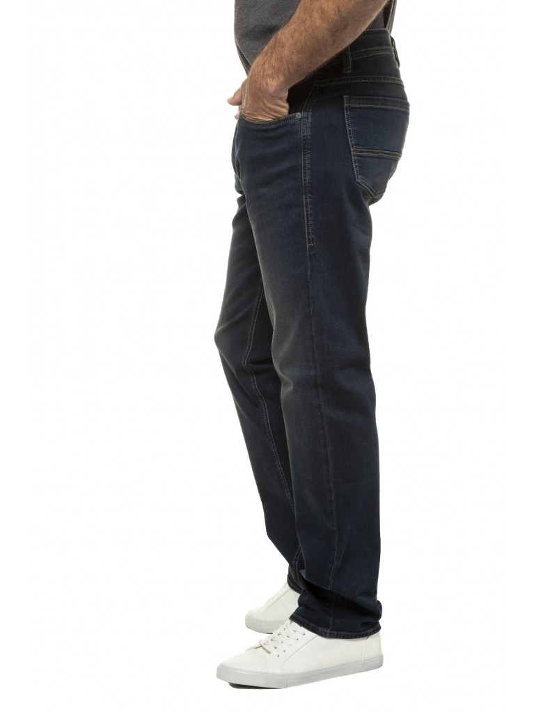 Τζιν παντελόνι, 5 τσεπο, Regular Fit, ελαστική μέση