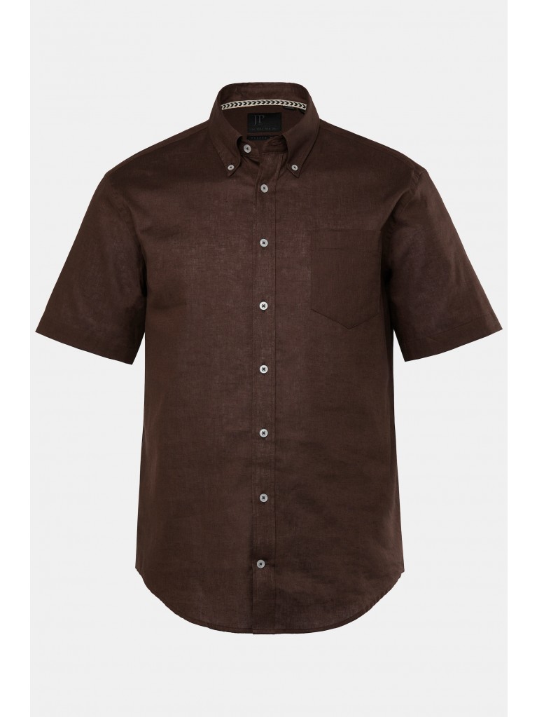 Πουκάμισο λινό με κοντά μανίκια, JP1880