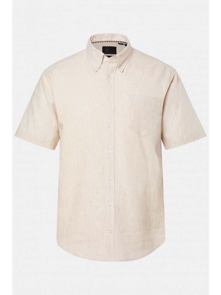 Πουκάμισο λινό με κοντά μανίκια, JP1880