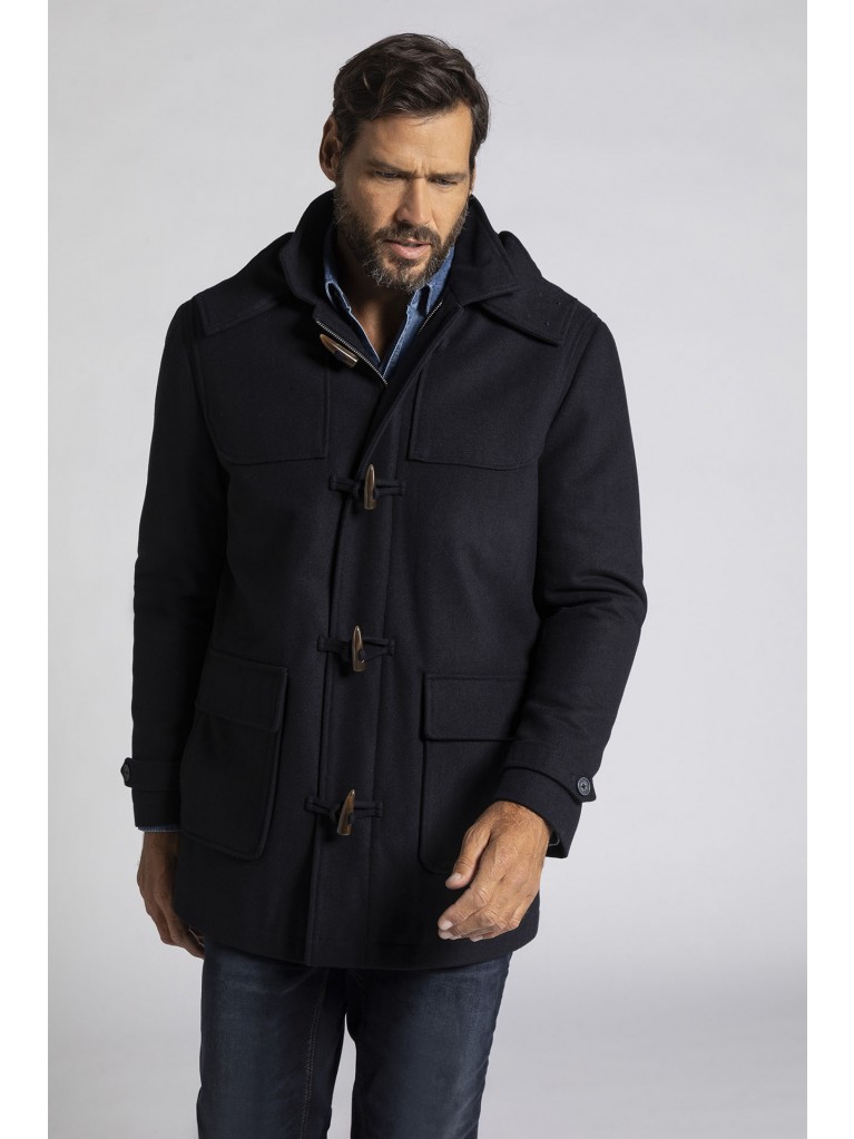 Παλτό από μαλλί υψηλής ποιότητας, υδατοαπωθητικό, έως 8XL.
