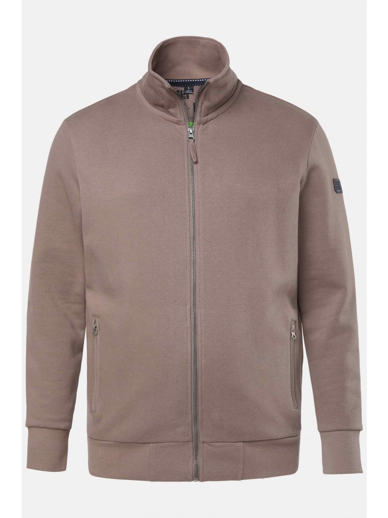 Ζακέτα με όρθιο γιακά και μεταλλικό φερμουάρ, JAY-PI