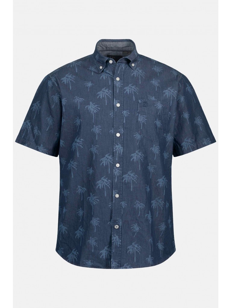 Πουκάμισο κοντομάνικο, Modern Fit, με allover print, JP1880