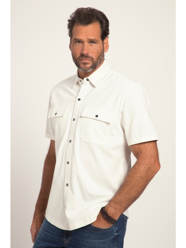 Πουκάμισο με γιακά Kent και τσέπες στο στήθος, JP1880