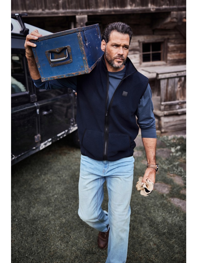 Γιλέκο fleece με όρθιο γιακά, JP1880