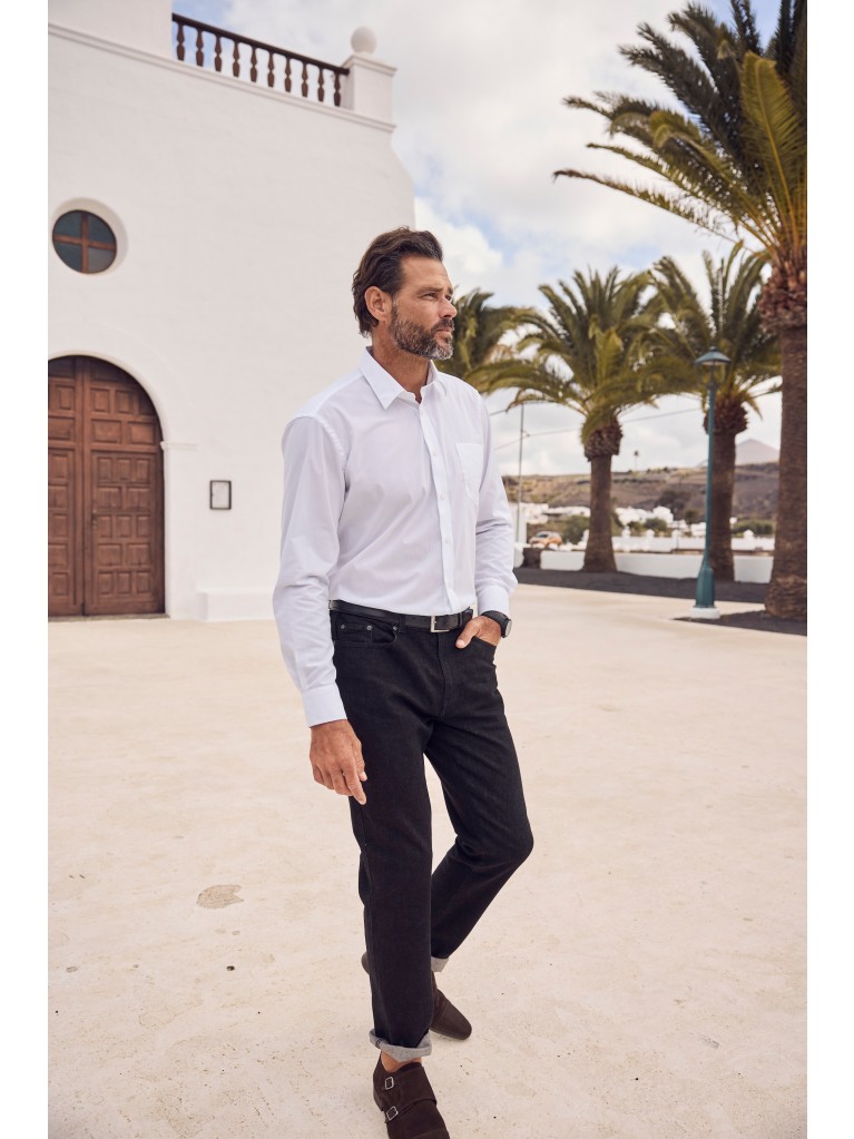 Τζιν παντελόνι με ελαστικά ένθετα στο πλάι, JP1880